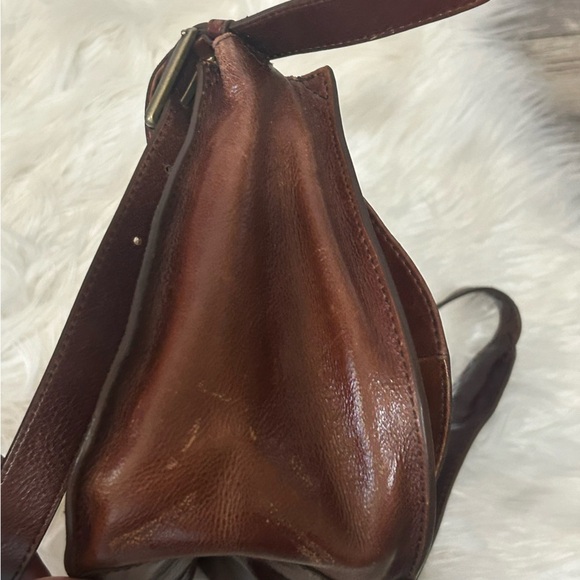 Cole Haan Brown Leather Shoulder Bag - Picture 7 of 7